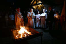 Lumen Christi - Auferstehungsmesse in St. Crescentius (Foto: Karl-Franz Thiede)